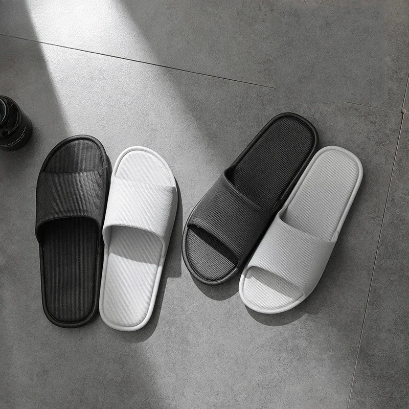 Slippers Summer Beach Soft Sole Slide Sandals Leisure Men Ladies Indoor Bathroom Anti-slip Shoes Home Slippers