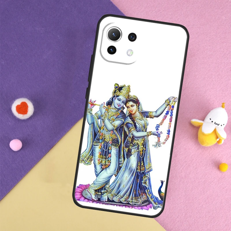 Coque Lord Krishna Radha pour Xiaomi, coque pour Xiaomi 11T, 12T Pro, 12X13 Lite, POCO F5 Pro, F3 Tage, F4, IGHTC40, M5S, figurine Bery X5 Pro