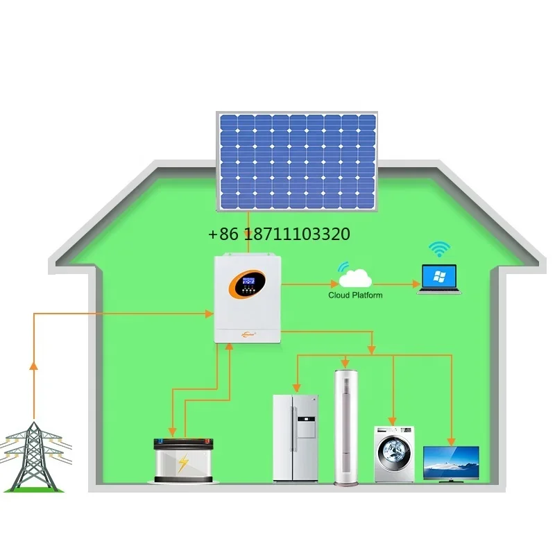 OEM Hybrid Solar Inverter Off grid Hybrid 6.2KW MPPT Pure Sine Wave Inverter 110V 220V 380V