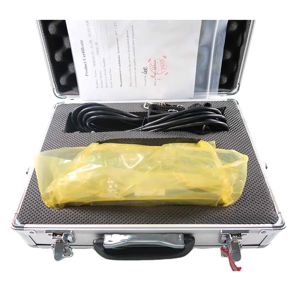 

TMAC-20 Handheld Magnetic Yoke Flaw Detector AC Magnetization(direct Insert Power Supply) and AC Magnetization (TM-60 Battery)