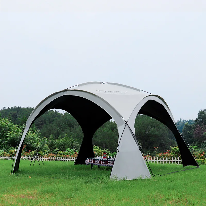 Canopy tent multi-person large awning sun protection outdoor camping weatherproof folding equipment