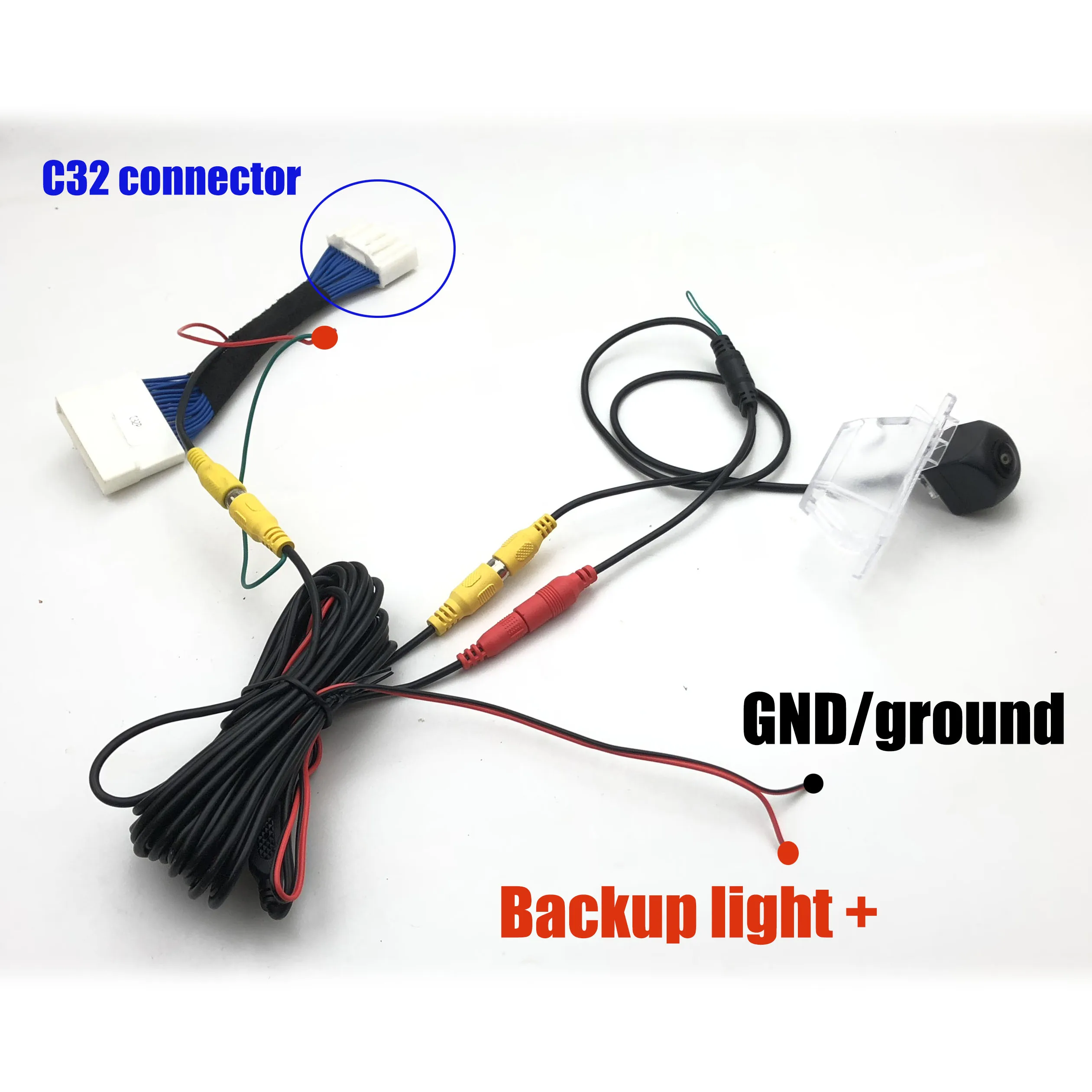 Backup Camera kit For Clarion stereo I1121e-s bts33 for Nissan March KICKS V-drive 2024 2025 2026  ADD backup reversing camera