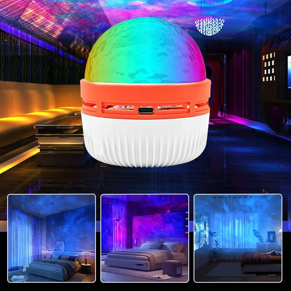 LED Projector Lamp USB Powered Remote Control Stunning Galaxy And Nebula Effects Night Lamp For Bedroom Living Room Office Decor