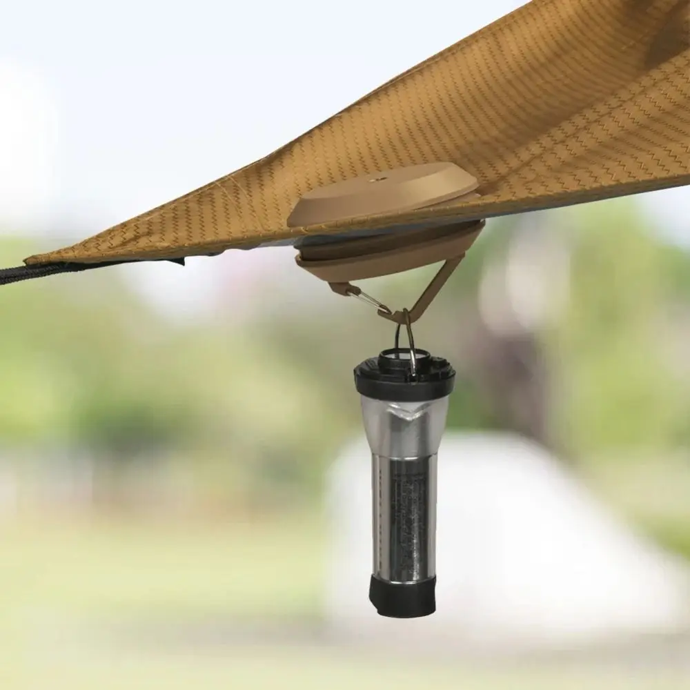 

Compact Magnetic Lamp Hanger Multifunctional Portable Snap Clip High-Quality Camping Hanging Buckle Canopy
