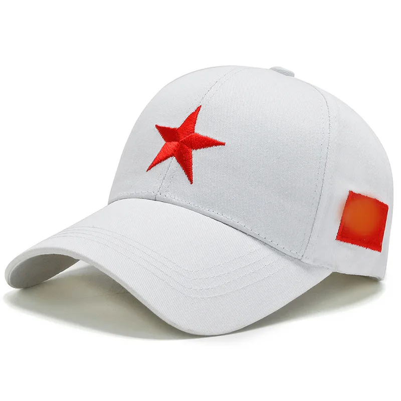 

Fashion Adults Ball Hat Snapback Trucker Sports Men Cap Spring Autumn five-pointed Star Baseball Summer Outdoor Baseball 8M11