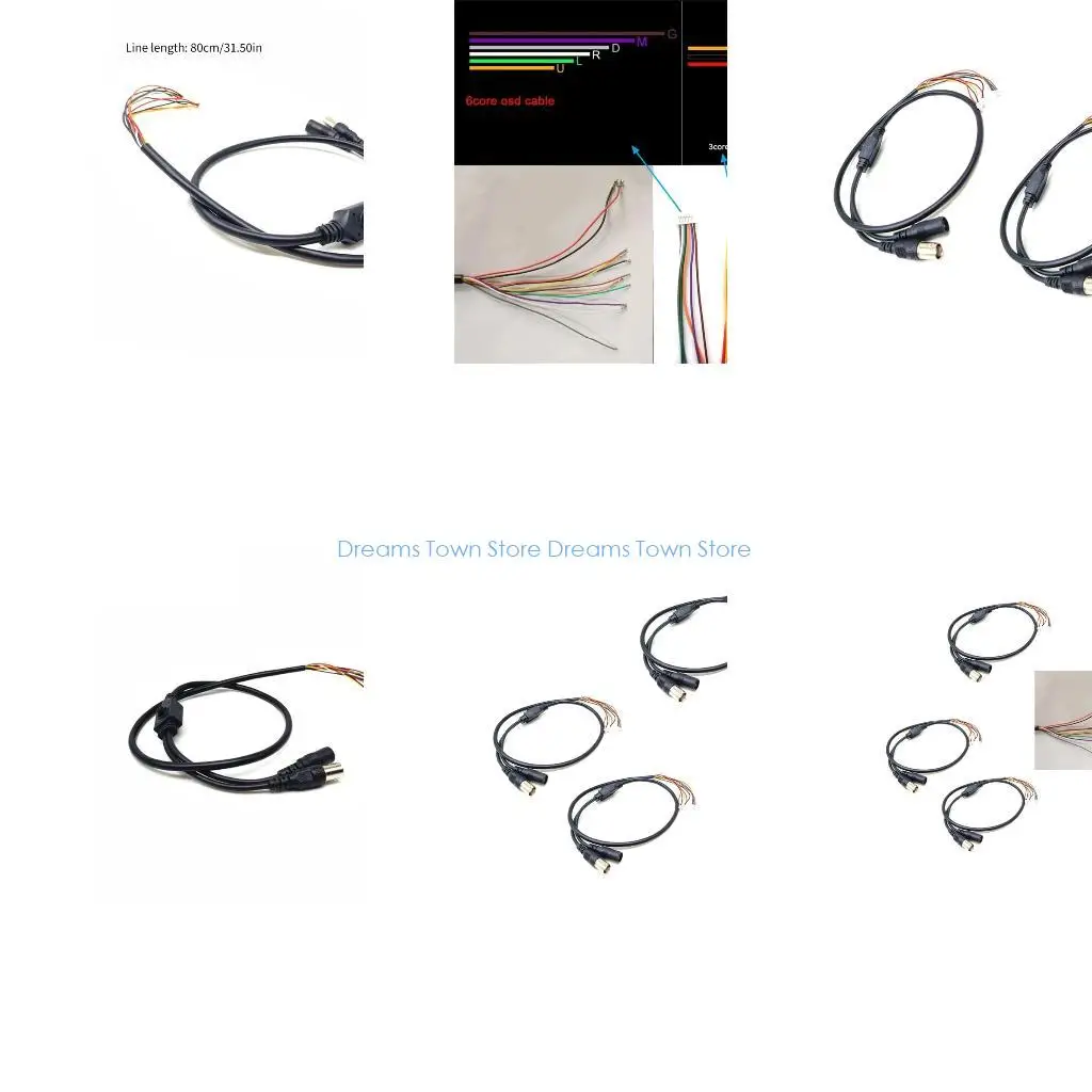 

Кабель камеры слежения ККТВ установки ХС6А легкий с ядром управления 11 меню OSD видео