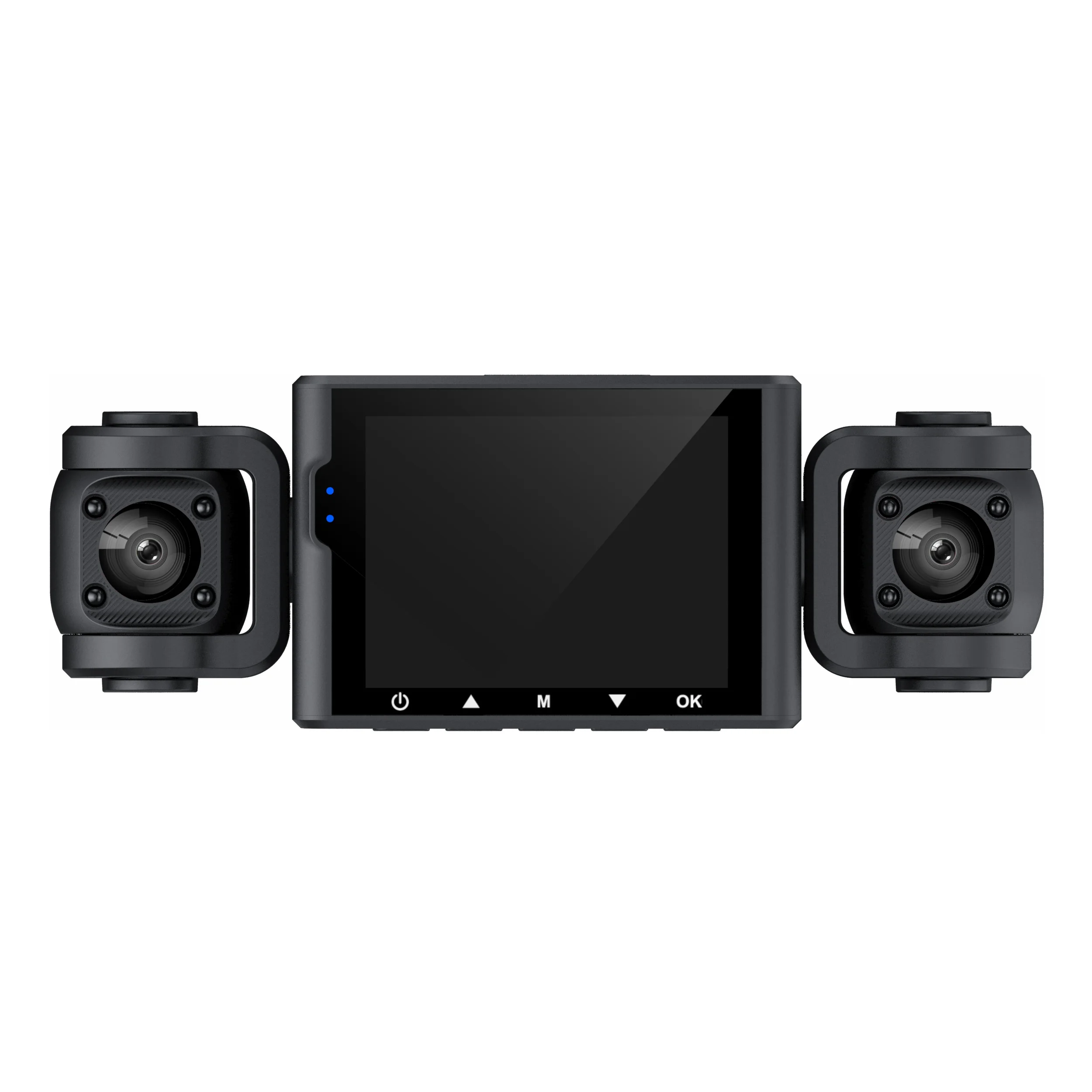 Hot Selling New High Definition Night Vision Wifi Connected Mobile Internet 1080P Three Channel Dashcam 360