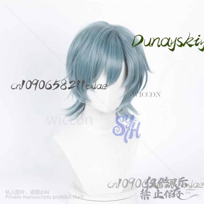 ساجا بوي ميستري هانتريكس KPop شيطان الصيادين تأثيري الأرجواني الرمادي الاصطناعية قصيرة مستقيم خصلات الشعر المستعار الشباك اكسسوارات هالوين