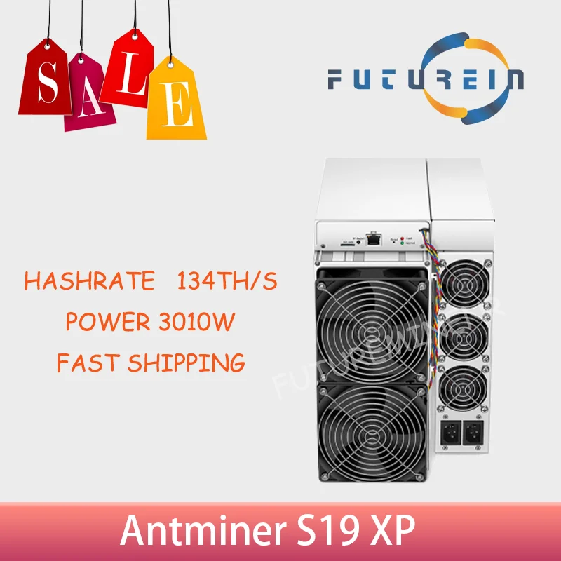 Bitmain Antminer S19 XP 134TH/s 141Th/s BTC Asic Miner Crypto Miner Mining Bitcoin Crypto Mining Machine Ready To Ship