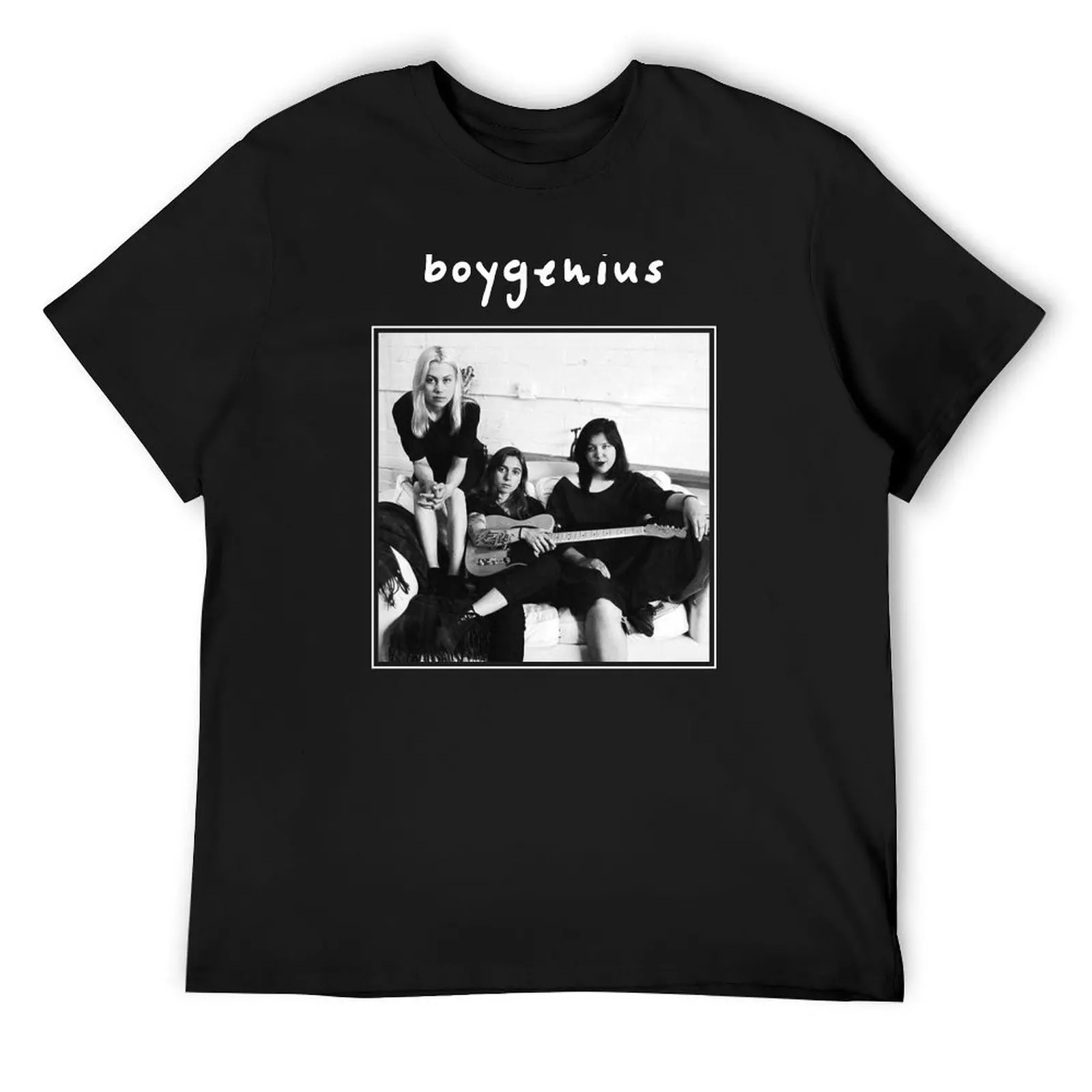 

BOYGENIUS T-Shirt new edition T-shirts man boys whites shirts graphic slim fit t shirts for men