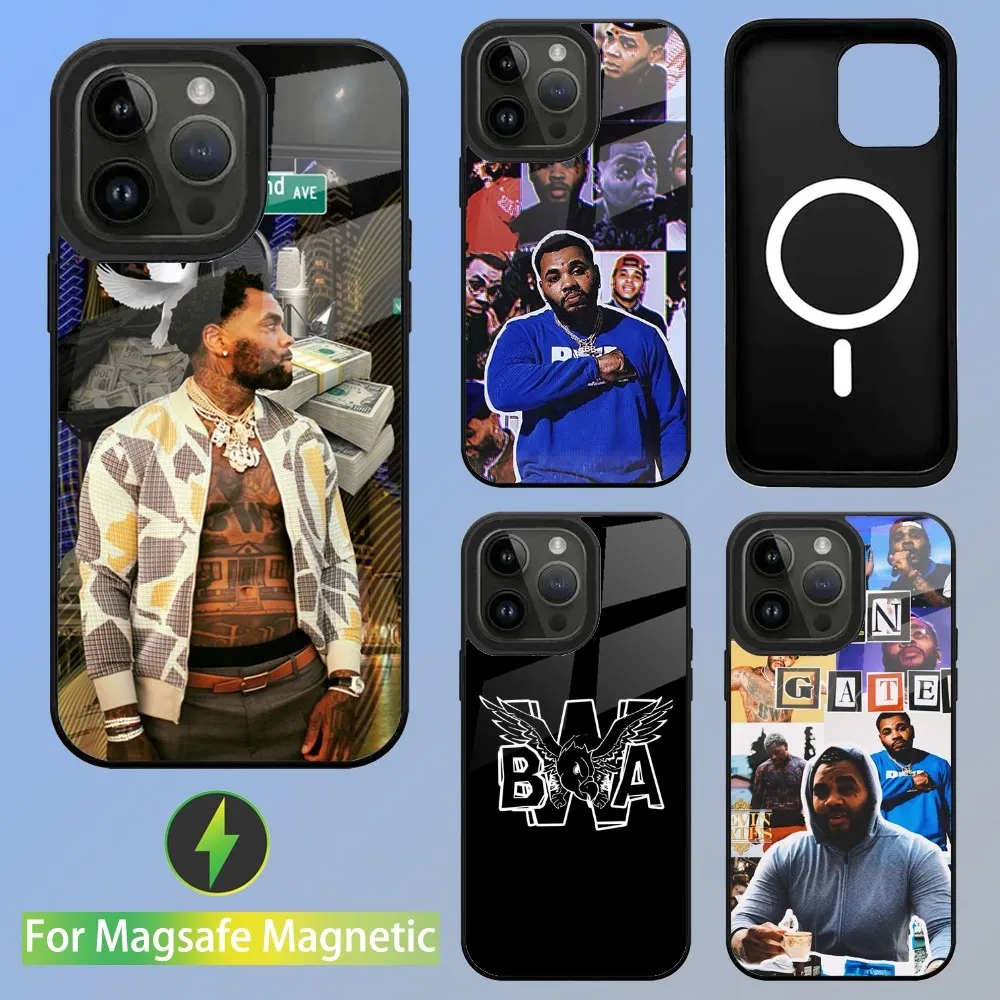 Rapper Kevin Gates Phone Case For iPhone 15,14,13,12,11,Plus,Pro,Max Mini Magsafe Magnetic Wireless Charging