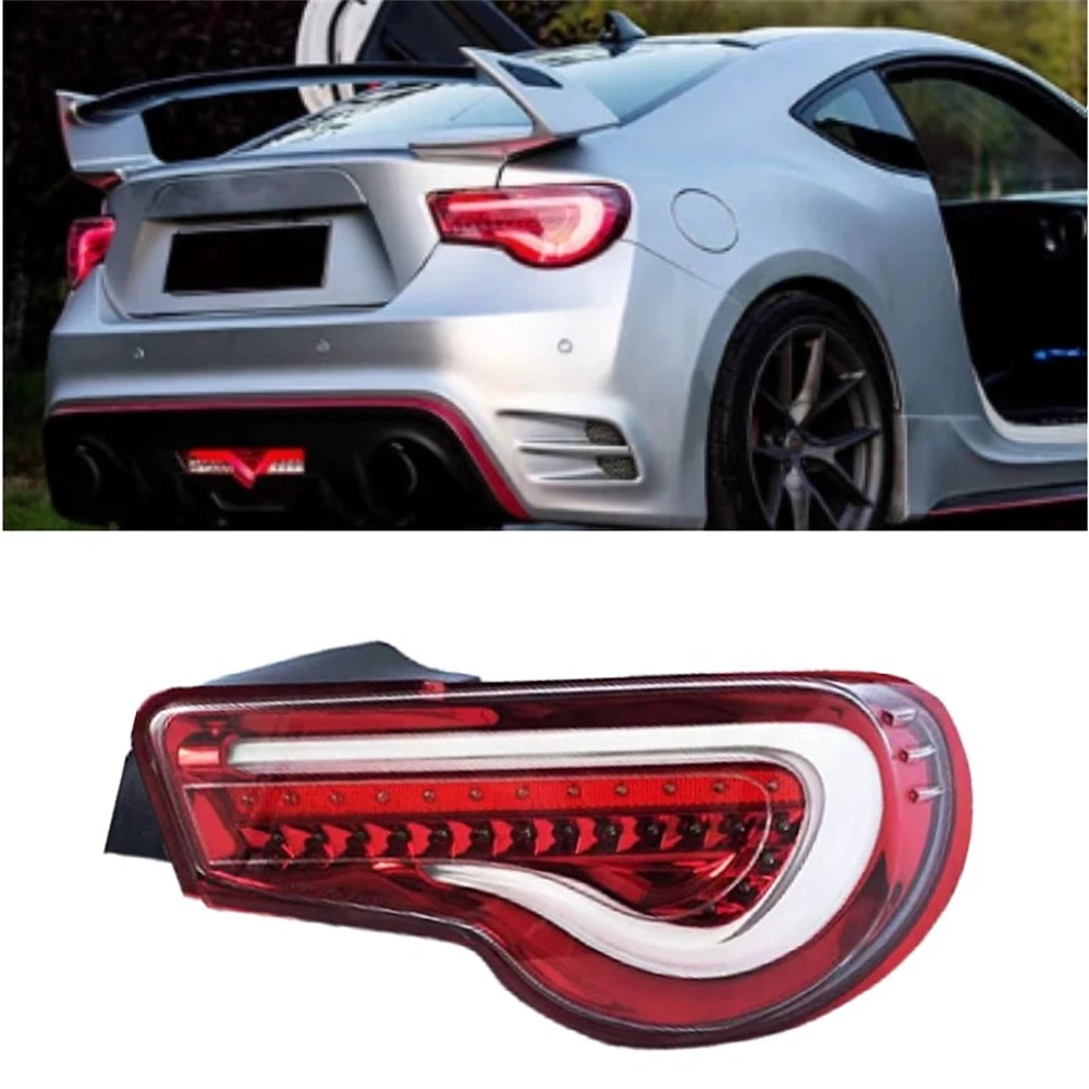 Car led modified tail light assembly for Subaru brz Toyota 86 valenti driving lamp brake Reverse lights turn signal 2pcs