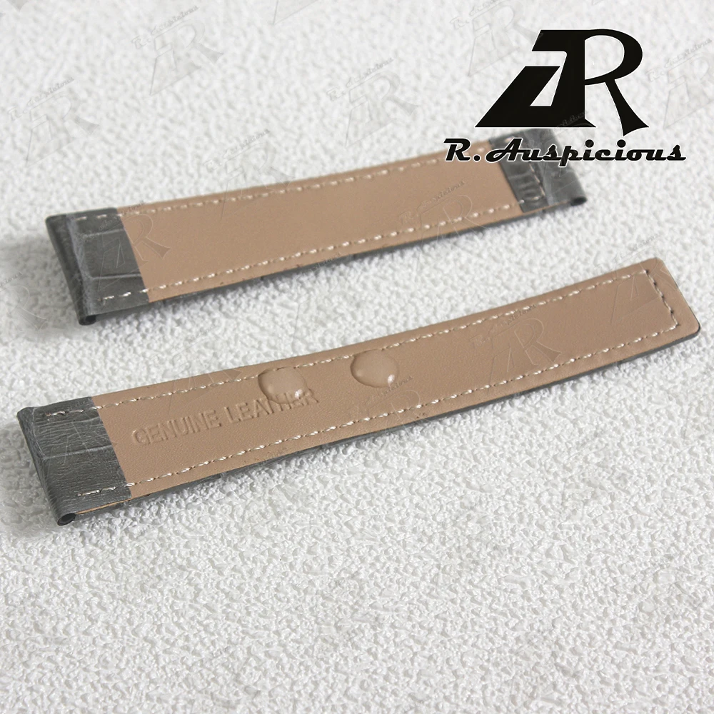 24mm/22mm Genuine Cow Leather Strap For TAG Heuer Calera Watch Carrera Monaco Watch Belt Crocodile Watch Accessories Watchband