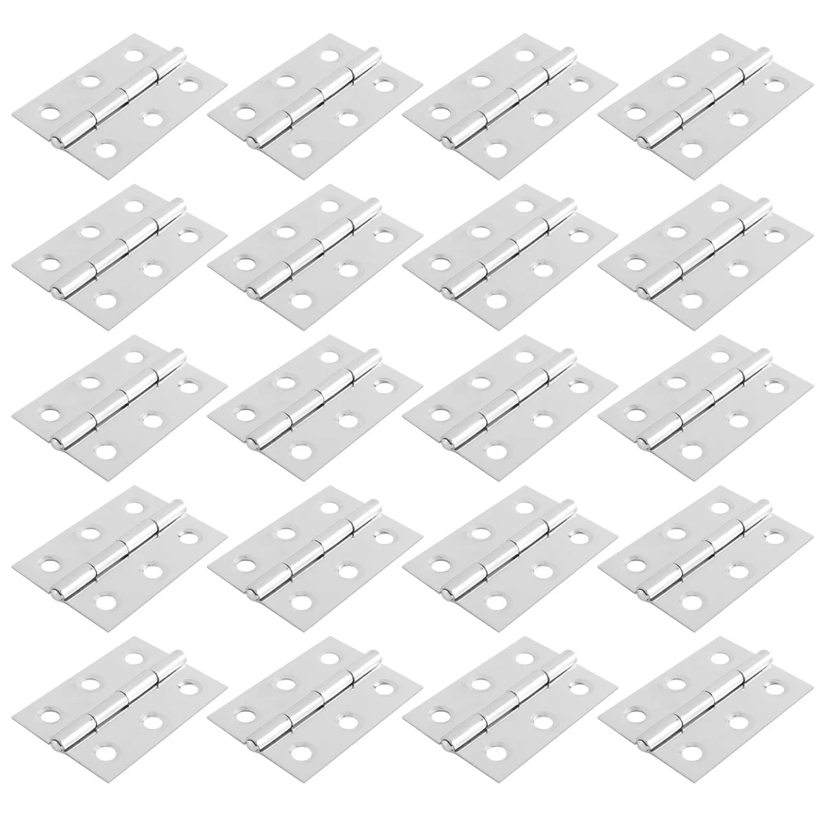 

20 pcs stainless steel wardrobe cabinet door folded door hinge