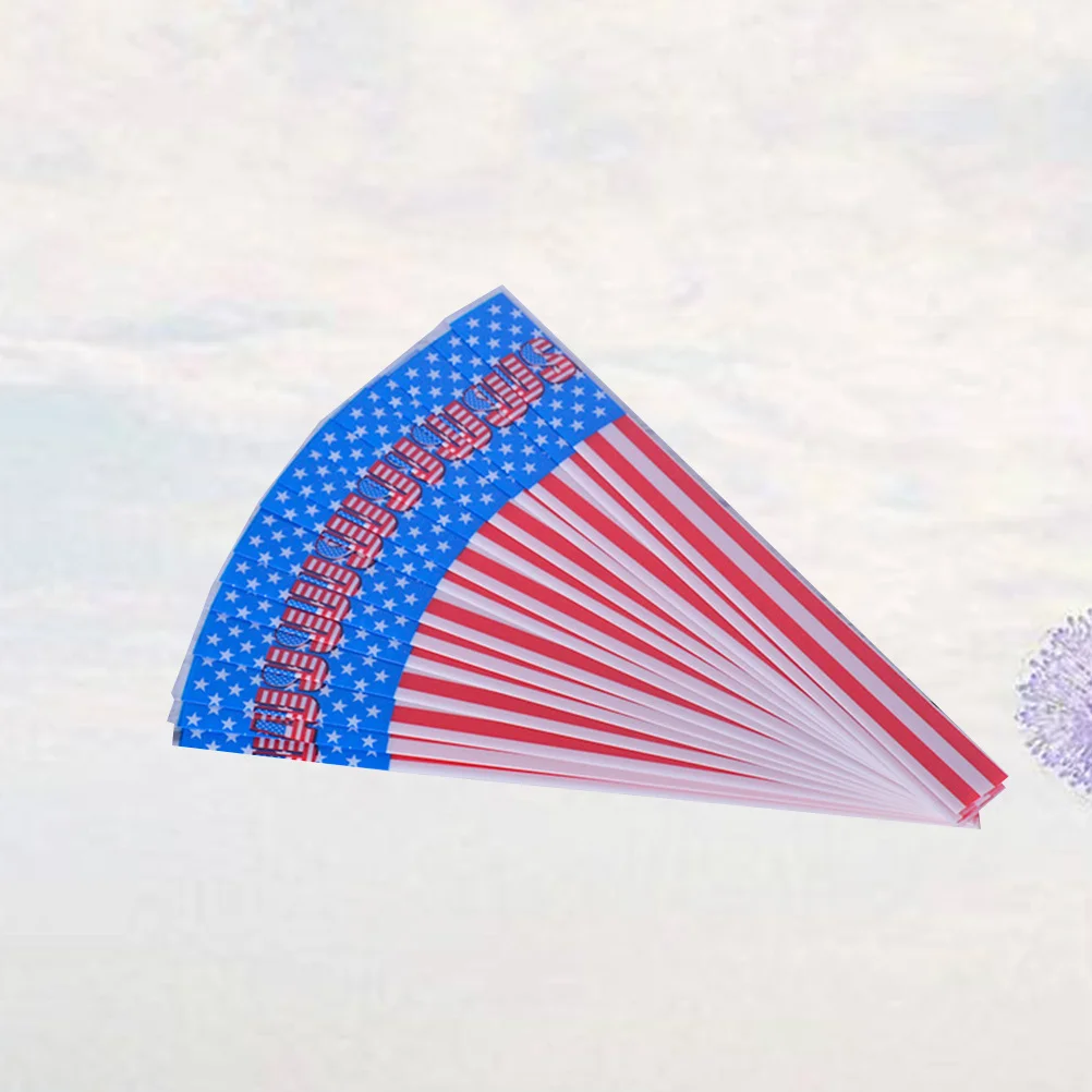 15 قطعة من ملصقات السهم القابلة للانكماش بالحرارة، تصميم العلم الأمريكي العالمي، سهل الاستخدام، يدوم طويلاً، بدون غراء #4