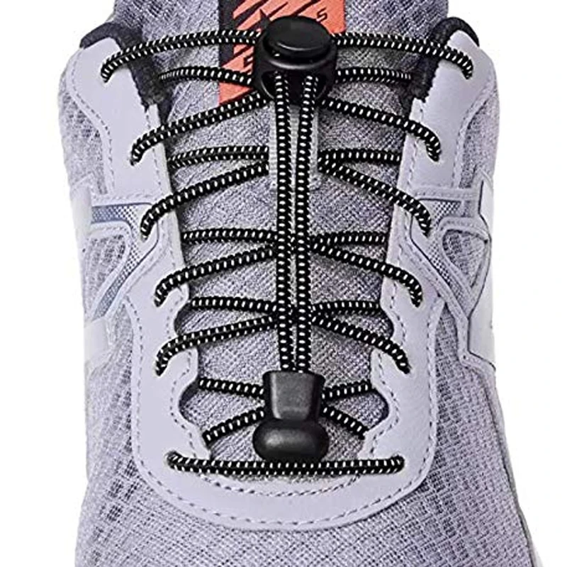 

1 Pair Sports Elastic ShoeLaces No tie Shoe Laces Kids Adult Lazy Locking laces Shoe accessories lacets elastique chaussure 2022