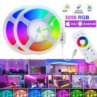1-30M/100FT LED Strip Light USB RGB LED Ribbon Tape Bluetooth Touch Remote Control LED Strip LED TV Backlight For Bedroom Decor