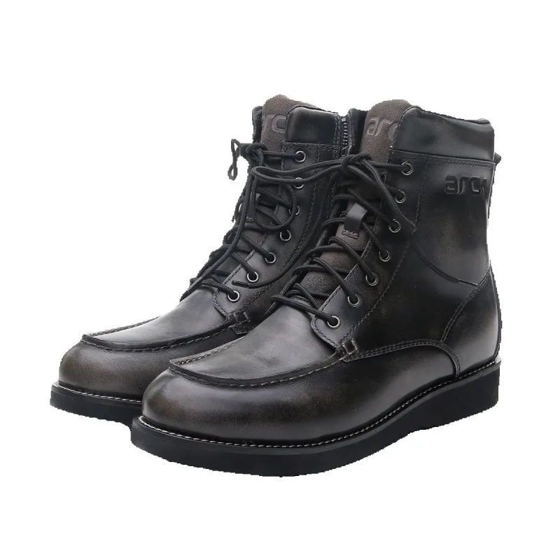 Shoes Boots Rubber Guangdong None Leather No Adult Boots For Motorcycle Men's Motorcycle Shoes The Price Of