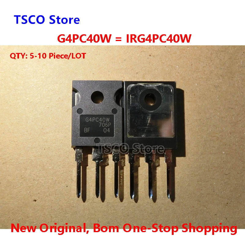 G4PC40W  IRG4PC40W     (5-10 Piece/LOT)  TO-247  New Origiail