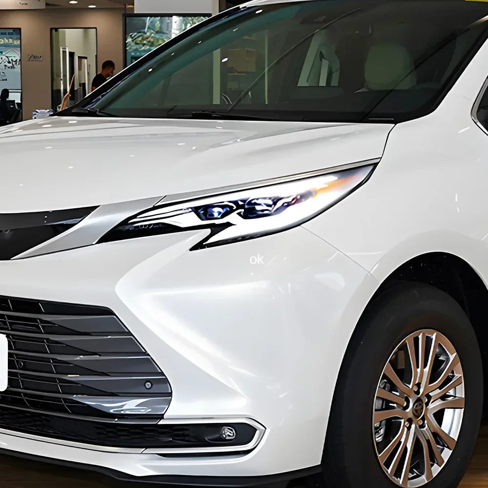 

Автомобильные фары для Toyota Sienna 2021-2023, светодиодные передние лампы автомобиля в сборе, обновление, высокая настройка, линзы проектора, аксессуары для инструментов