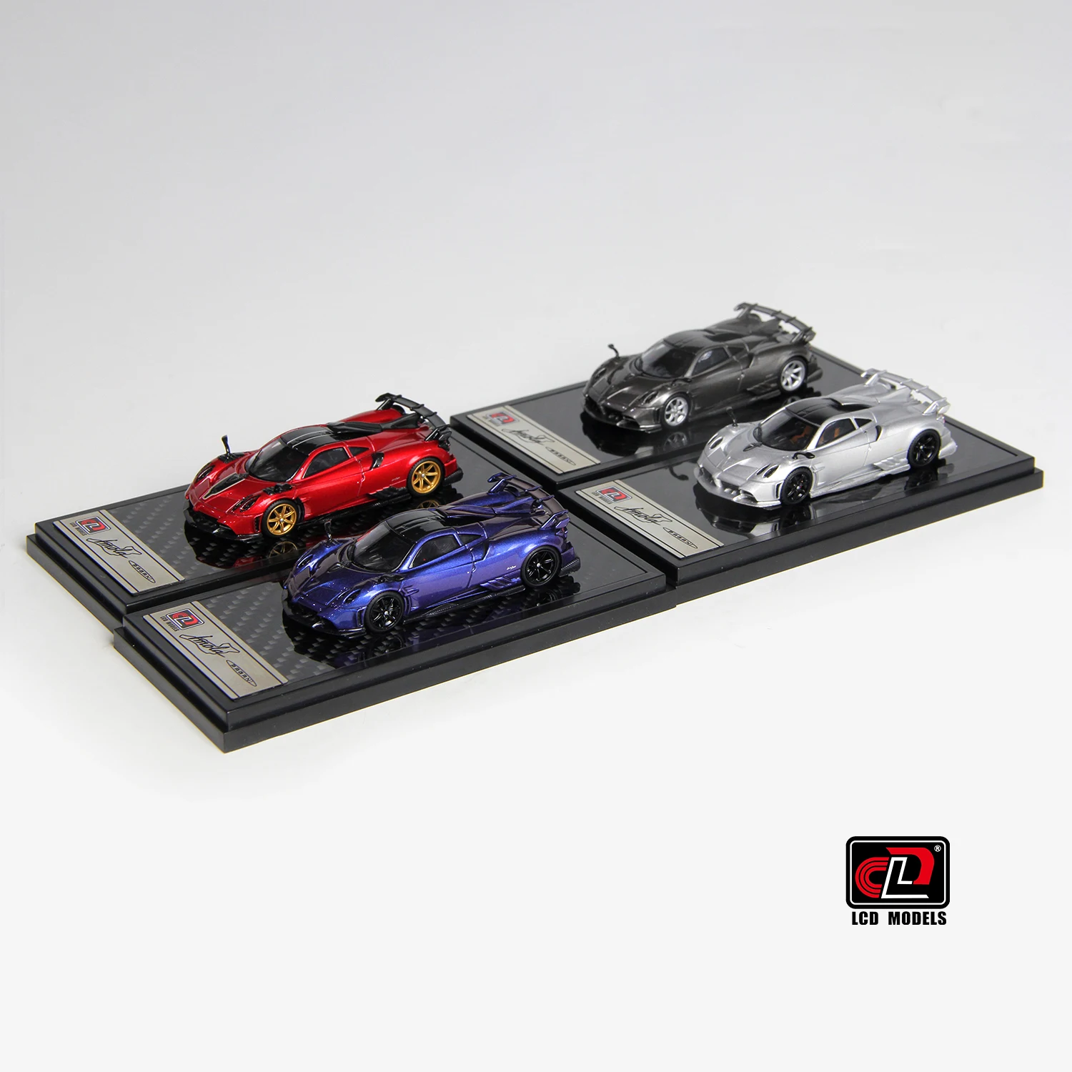 

ЖК-дисплей 1/64 Supercar Limited Edition, зеленый дисплей модели автомобиля из сплава Pagani lmola