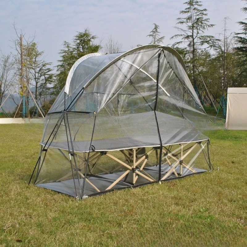 Camping bubble tent starry sky  transparent  camp bed tent, single soldier antifreeze tent