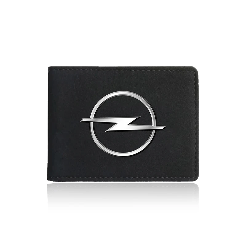 1Pcs Car Emblem Driver License Cover ID Credit Card Holder For Opel Astra j Insignia Astra g Corsa Zafira b Mokka Vivaro Meriva