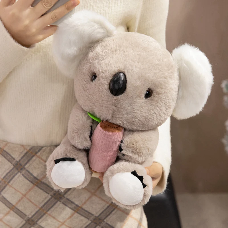 새로운 20cm 큐어 코알라 봉제 인형 부드러운 동물 홈 장식 크리스마스 선물 어린이 생일 선물 동반자 선물