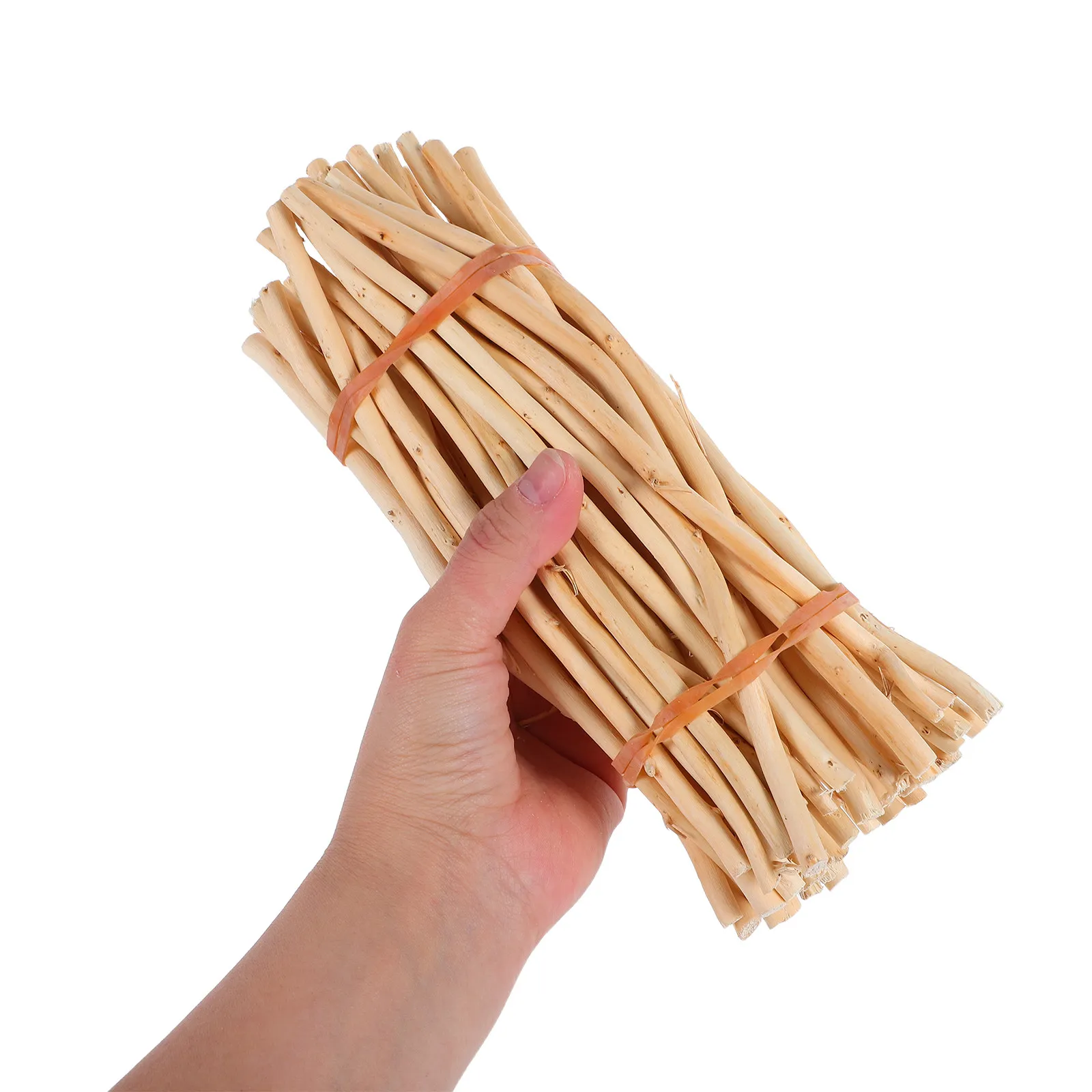 100Pcs Natural Wood Sticks 7.9 Dried Twig Driftwood for Crafts Fairy Garden Fence Vase Decor Rustic Wood Branches