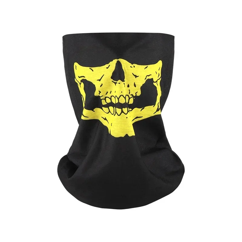 Skull Men Balaclava Ski Mask Cycling Caps Snowboard Face Cover Motorcycle Bicycle Helmet Hood Bandana Scarf Breathable Windproof