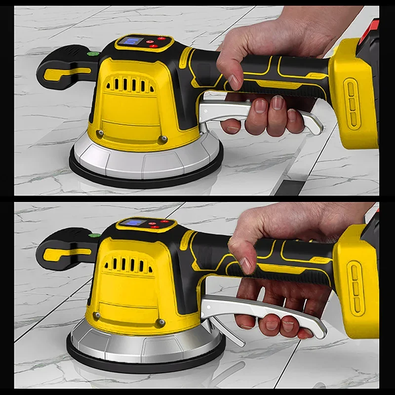 300W Electric Tiling Machine Suitable For Dewalt Battery (no Battery) Vibration Frequency 1000-15000rpm Home Tile Paving Tools