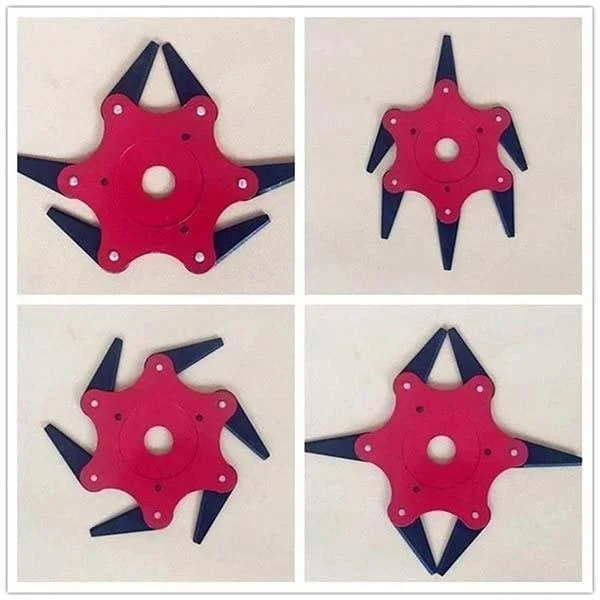 Лезвие для газона, 6 зубьев, 65 мм