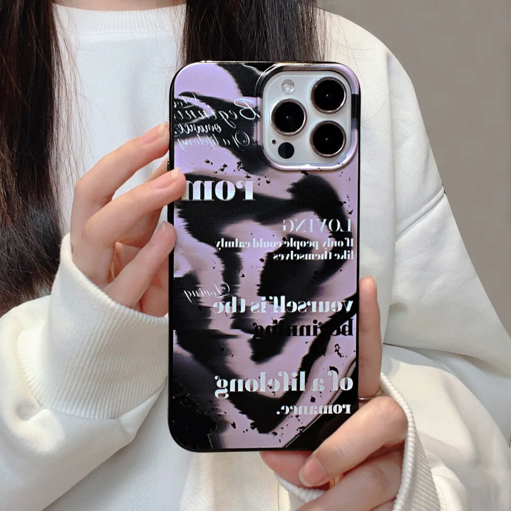 Retro Leopard striped Romance sexy pop girls Women Phone case For iPhone 15 14 13 11 12 Pro Max Xr Xs 14 15 Plus case Cute cover