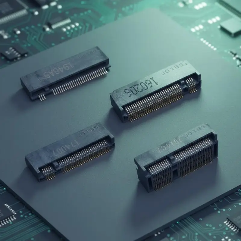 NGFF Socket / M.2 Interface Connector For SSD Female 67P: 5Pcs A/B/E/M Key 2.3/3.2/4.2/8.5H