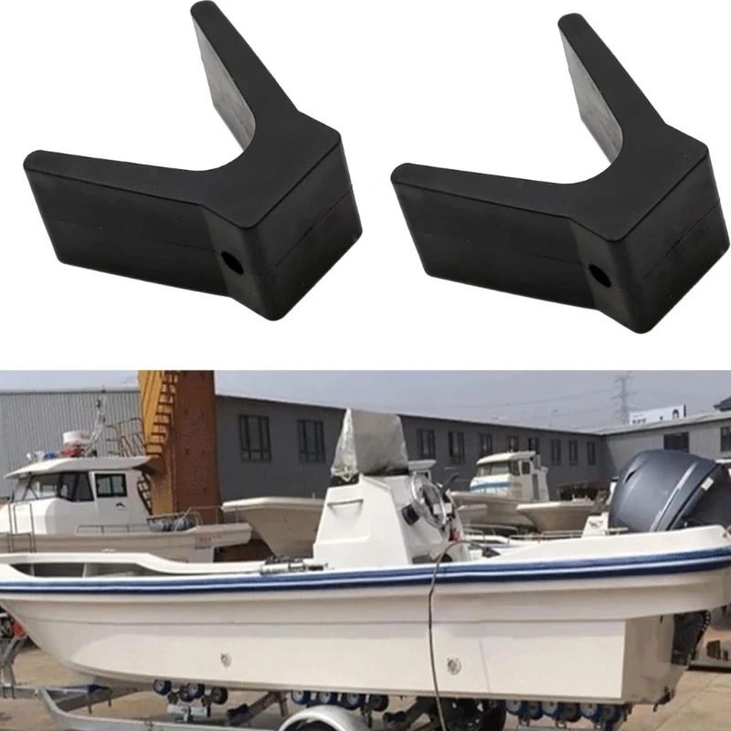 M68B V Shaped Marine Trailer Block for Enhanced Stability and Anti Slip Protection During Boat Transport, Ideal for Kayaks and