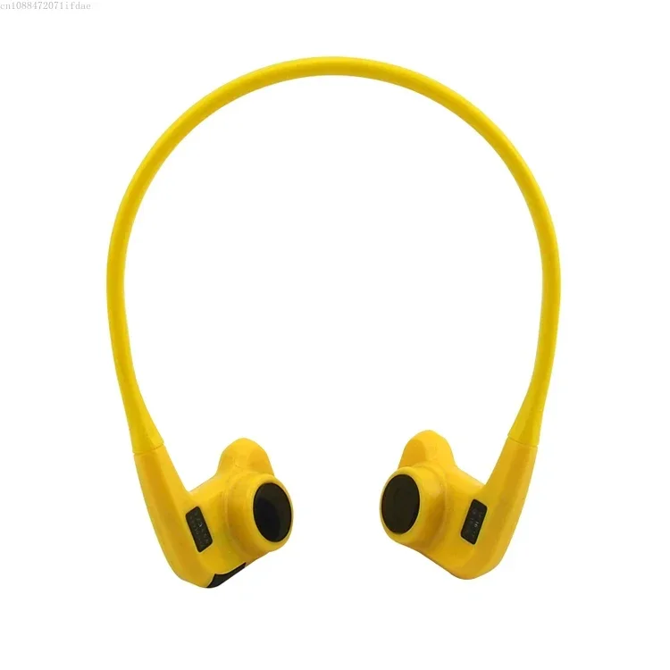 Water Sports Open Water Swimming Training Waterproof Radio Headset H905A Bone Conduction Headphone 1000 Meters Receiving Range