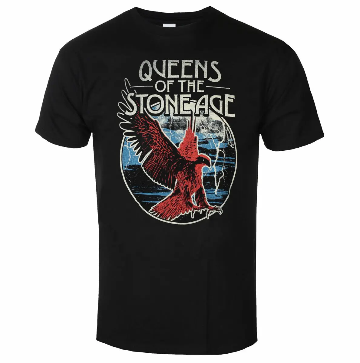 Hot Summer Queens of The Stone Age Band Graphic Cotton T-shirt Unisex Short Sleeve Fashion Brand Tee Luxury Casual Vintage Tees