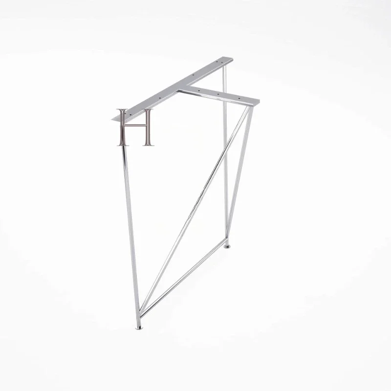 Stainless steel table legs, bracket table legs, silent wind, desk computer, desk rack