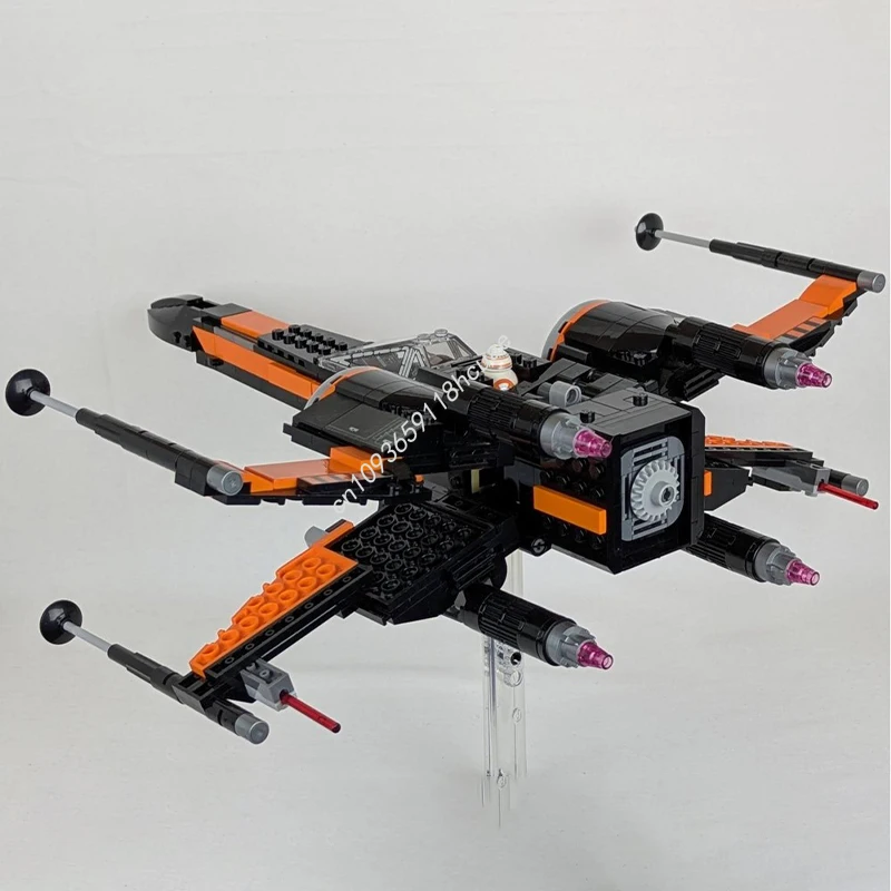 510pcs MOC Poe Dameron's Black One Star Battle Building Blocks Education Brick Children Kids Birthday Toy to Christmas toy Gift