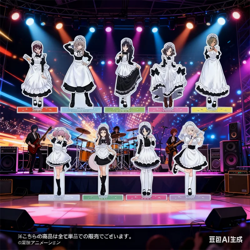 أنيمي الفتيات الفرقة كراي الطرفية الاكريليك حامل خادمة نموذج تأثيري شخصيات سحرية حلية اكسسوارات السلع سحر الهدايا #1