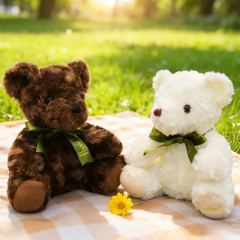 عالية الجودة الطفل ألعاب من نسيج مخملي وشاح دمية دب لطيف دمية دب دمية مادة صحية مرافقة النوم هدية عيد ميلاد الطفل #4