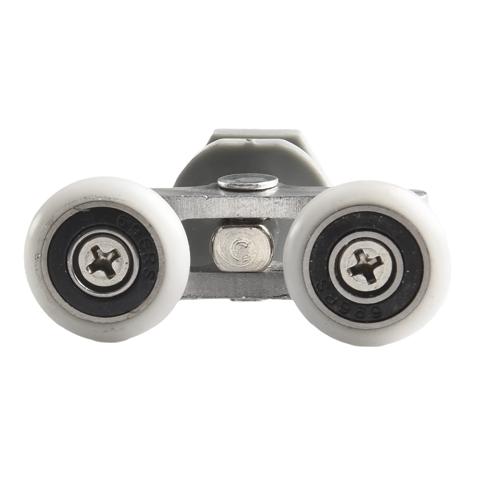 

4pc Twin Bathroom Shower Door Roller Runner Wheels Sliders 19/23/25/27mm Dia Wheels Bathroom Door Runners Accessories