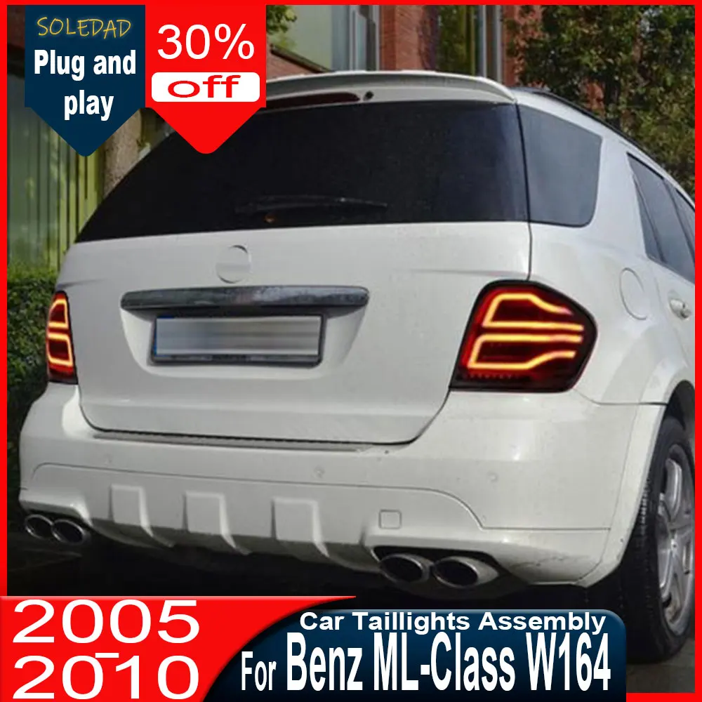 Car Tail Lamp for Benz W164 ML LED Tail Light 2005-2011 ML320 ML350 ML450 Rear Fog Brake Turn Signal Automotive Accessories