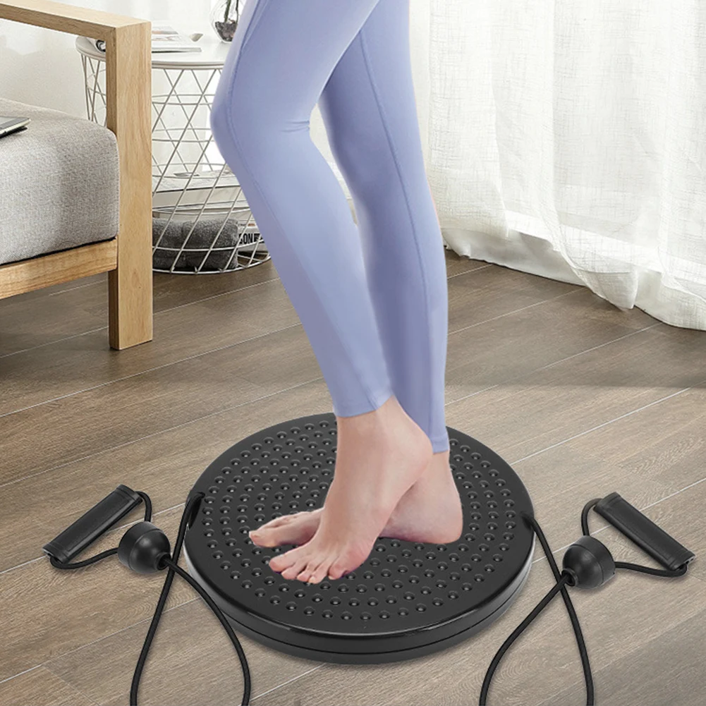 Ab Twister Board مع تدليك القدم وحيد الخصر الهمس القرص مدرب خصر التواء القرص لتخسيس الخصر الأسلحة الوركين والفخذين #1