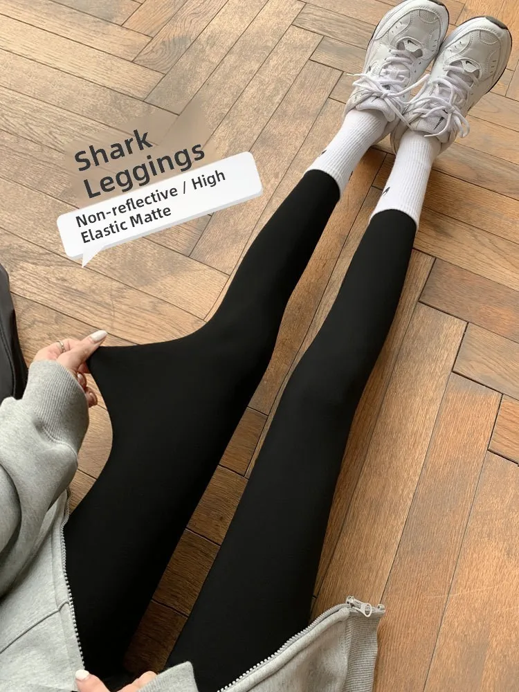 Damskie spodnie do jogi Ark Skin, wysoki stan, wyszczuplające, obcisłe, modelujące brzuch, podkreślające pośladki, długie, ocieplane.