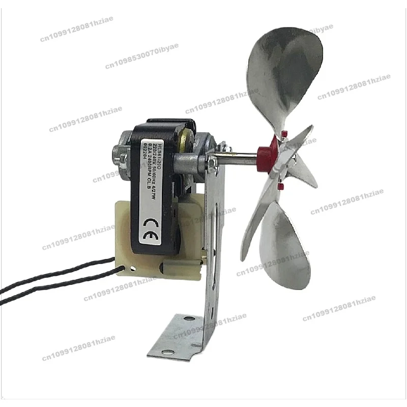 

Refrigerator Freezer Motor Fan Cooling Fan Motor Motor Cover Pole Fixed Foot Refrigerator Fan with Blade 220V