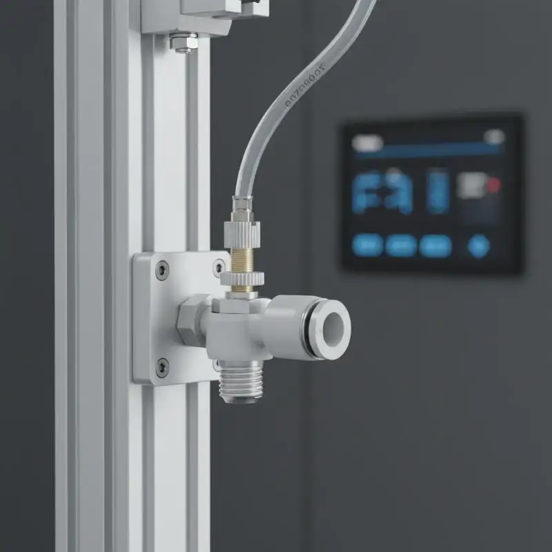 Wear Resistant Pneumatic Throttle Flow Regulator SL Quick Push Fitting SL4/6/8/10/12 Air Tube Speed Control Joint