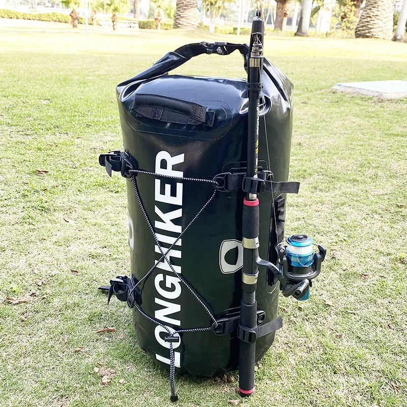 

Y452 Outdoor Waterproof Backpack 30L Fishing Multifunctional Mountain Diving Travel Backpack