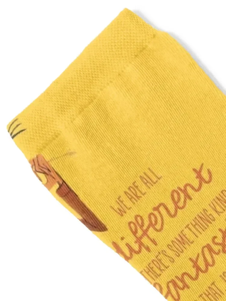 Fantastic Mr Fox Family Socks gym short Lots compression Socks Woman Men's