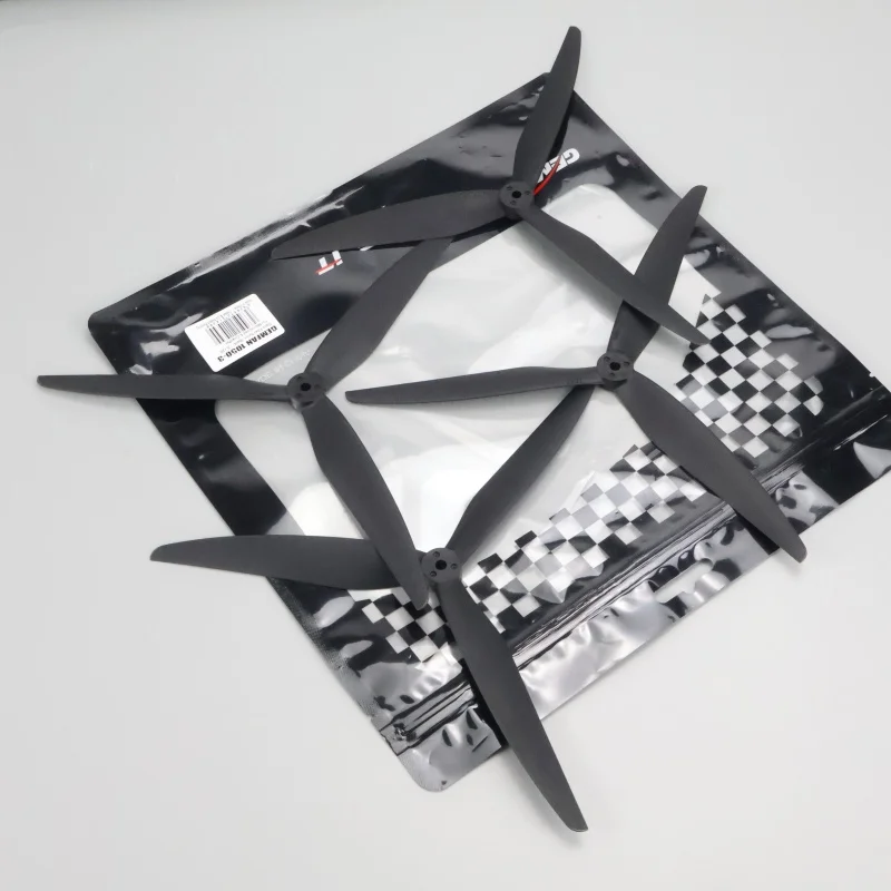 Gemfan 1050 10X5X3 3-Blade الألياف الزجاجية النايلون المروحة الدعامة CW CCW ل Multirotor 10 بوصة 10 "FPV Cinelifter MarcoQuad #6